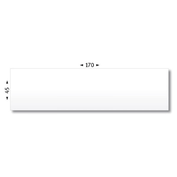 Boîte de 1000 étiquettes 170x45mm pour affranchissement | Apli 13569