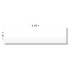 Boîte de 1000 étiquettes 170x45mm pour affranchissement | Apli 13569