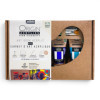 photo-Peinture acrylique - Pébéo - Origin - Coffret 8 couleurs + pinceaux + feutre + carnet