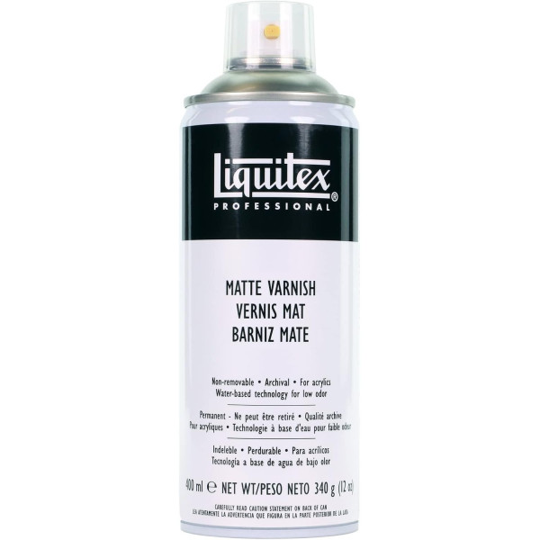 photo-Vernis - Mat - Transparent - Résistance UV - Acrylique et huile - Liquitex - 400ml