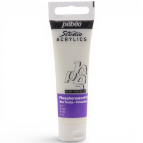photo-Médium - Peinture acrylique - Gel phosphorescent - Studio acrylics - Pébéo - 30 ml