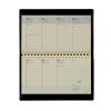 Agenda semainier 2023 - Noir - Brepols - 16 x 9 cm - Janvier à décembre