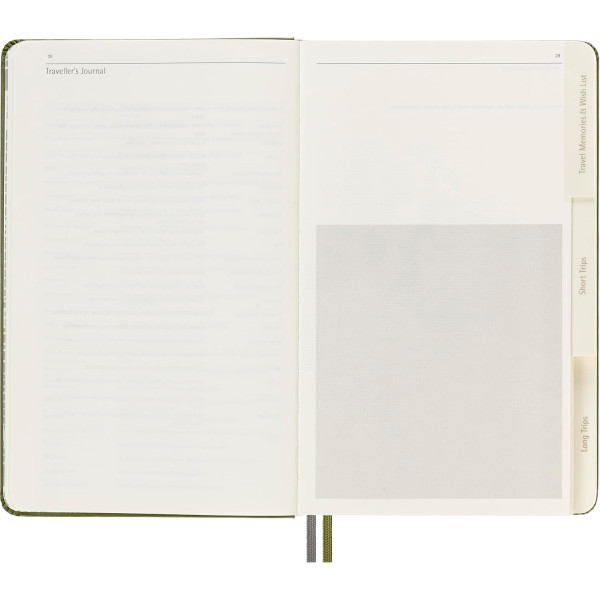 Carnet de voyage - Pour voyageurs - 13x21cm - 400 pages - Cahier passion - Moleskine