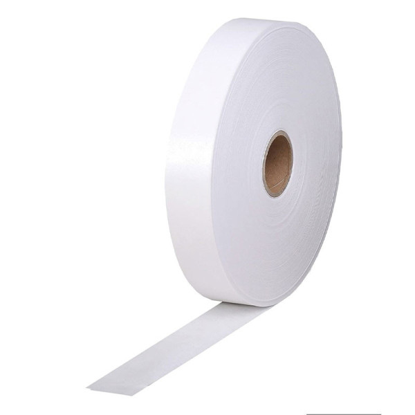 photo-Rouleau Kraft Gomme 200M x 2,5 Cm - Blanc - Clairefontaine