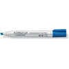 photo-Marqueur effaçable - Pour ardoise tableau blanc - Bleu - Pointe Biseautée - Staedtler