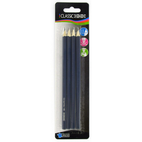 Lot de 4 crayons graphite - Ulmann
