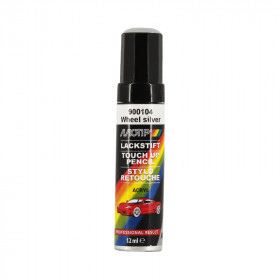 photo-Stylo de retouche - Pour jantes de voiture - Argent - 900104 - Motip