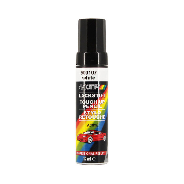 photo-Stylo de retouche - Carrosserie - Blanc - Toutes marques - Motip