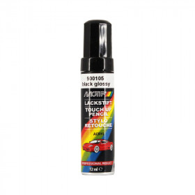 photo-Stylo de retouche - Carrosserie - Noir brillant - Toutes marques - Motip