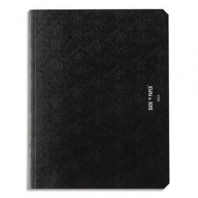 photo-Agenda semainier 2023 Back to Paper - 16,9 x 21,5 cm - Noir - Brepols