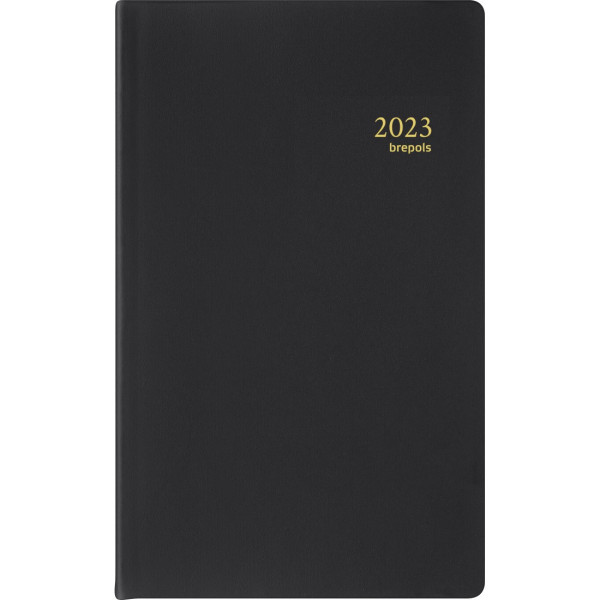 photo-Agenda 2023 Brepols Building journalier 1 page par jour 17 x10 cm noir