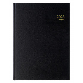 photo-Agenda 2023 Brepols Bremax 1 journalier 21 x 29 cm noir