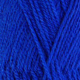 Pelote de laine - Bleu smalt - 100% acrylique - Bergère de France - Barisienne