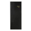 photo-Agenda Journalier 2023 Banquier 1 Jour Sur 2 Pages - 1 Volume - 14,3 X 32,5 Cm - Noir - Brepols