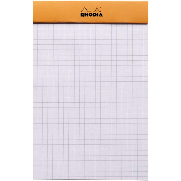 Bloc notes - 11x17 cm - Petits Carreaux - 80 feuilles - Rhodia