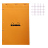 photo-Bloc notes - A4+ - 21x31,8 cm - Petits Carreaux - 80 feuilles - Rhodia