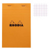 photo-Bloc notes - A6 - 10,5x14,8 cm - Petits Carreaux - 80 feuilles - Rhodia
