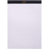 Bloc notes - 8,5 x 12 cm - Petits Carreaux - 80 feuilles - Noir - Rhodia