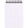 Bloc notes - A6 - 10,5x14,8cm - Petits Carreaux - 80 feuilles - Orange - Avec spirale - Rhodia