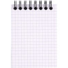 Bloc notes - A7 - 7,5x10,5cm - Petits Carreaux - 80 feuilles - Orange - Avec spirale - Rhodia