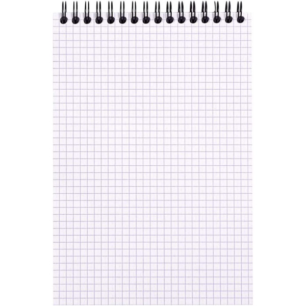 Bloc notes - A5 - 14,8x21cm - Petits Carreaux - 80 feuilles - Orange - Avec spirale - Rhodia