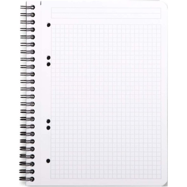 Bloc notes - Cahier - A4 - Petits Carreaux - 160 pages - Avec spirale - Rhodia