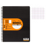 photo-Bloc notes - Cahier - A4 - Petits Carreaux - 160 pages - Avec spirale - Exabook - Rhodia
