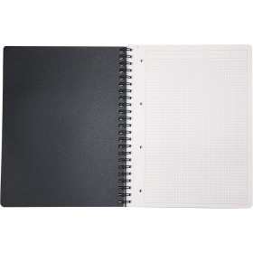 Bloc notes - Cahier - A4 - Petits Carreaux - 160 pages - Avec spirale - Exabook - Rhodia