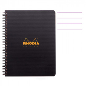 photo-Bloc notes - Cahier - A4 - 21x29,7 cm - Lignes - 160 pages - Rhodia