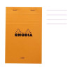 photo-Bloc notes - 11x17 cm - Lignes - 80 feuilles - Rhodia