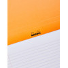 Bloc notes - A4 - 21x29,7 cm - Lignes - 80 feuilles - Rhodia