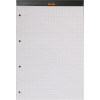 Bloc notes - A4 - 21x29,7 cm - Petits Carreaux - 80 feuilles - Perforées - Rhodia