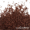 Vermicelles au chocolat noir - Décoration desserts, gâteaux et glaces - ScrapCooking - 70 g