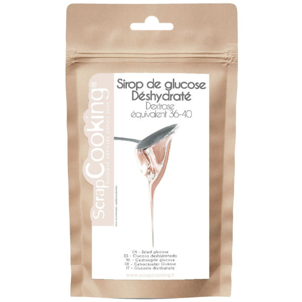 photo-Sirop de glucose déshydraté - Pâtisserie et glaces - ScrapCooking - 200 g
