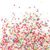 Mini billes en sucre multicolores - Décoration gâteau et cupcakes - ScrapCooking - 80 g