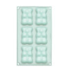 Moule oursons en silicone Platinum - 6 empreintes - Guimauves et gâteaux - ScrapCooking