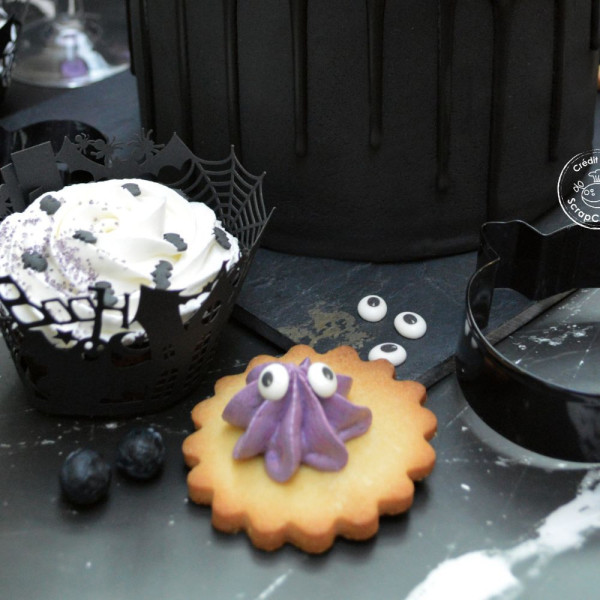 63 yeux en sucre Halloween - Décoration gâteaux, cupcakes et cake pops - ScrapCooking