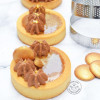 Kit de 3 douilles pâtisserie en inox - Macaron, fleur et cannelée - ScrapCooking