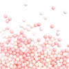 Perles en sucre roses et blanches - Décoration gâteaux et cupcakes - ScrapCooking - 55 g