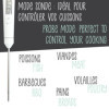 Fouet thermomètre 2-en-1 avec sonde intégrée - -20 à +250 °C - ScrapCooking