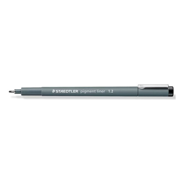 photo-Feutre d'écriture - Noir - Pointe 1.2mm - Pigment Liner 308 - Staedtler