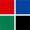 4 feutres - Indélébile - Pointe fine - Noir Bleu Rouge Vert - Lumocolor - Staedtler