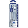 photo-Compas scolaire - Avec bague pour crayon - Mine graphite intégrée - Staedtler Noris 550 60