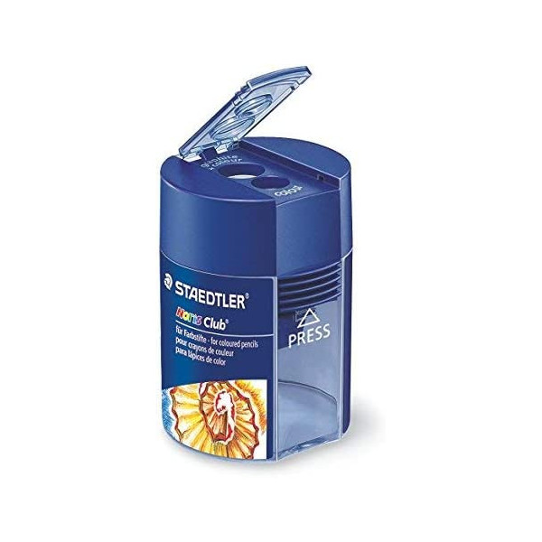 photo-Taille-crayon - 2 trous - Avec réservoir en plastique - Staedtler