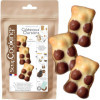 Préparation pour gâteaux oursons - Mix nature et cacao - ScrapCooking - 295 g