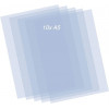 Lot de 10 feuilles Mylar A5 pour pochoir - Epaisseur 0,3 mm - Qbix