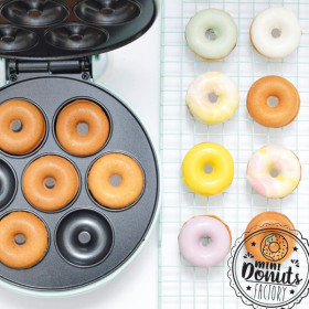 Machine à mini donuts Donuts Factory - 7 empreintes - 700 W - ScrapCooking
