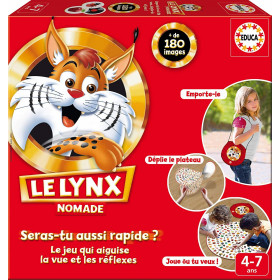 photo-Jeu de société - Le lynx nomade - De 4 à 7 ans