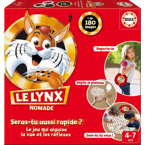 photo-Jeu de société - Le lynx nomade - De 4 à 7 ans