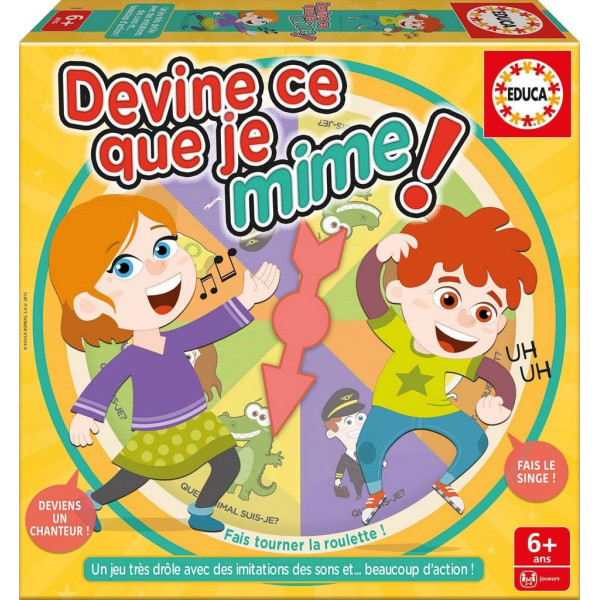 photo-Jeu de société - Devine ce que je mime - Dès 6 ans